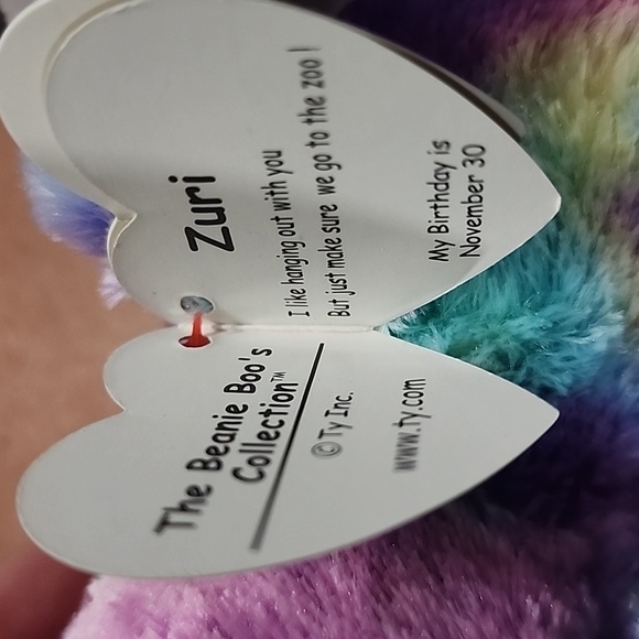 TY Beanie Boo's Collection Zuri & Grapes stuff toys - Picture 6 of 8